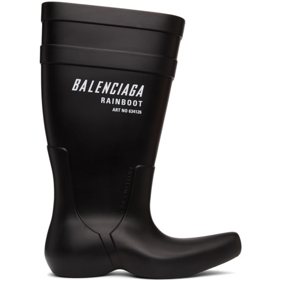 Balenciaga Excavator Rubber Boots Black Men’s EU 44/US 11 - Picture 1 of 8